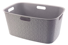 Curver vasketøjskurv 45 liter taupe